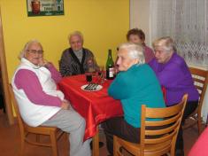 Předvánoční večírek pro důchodce