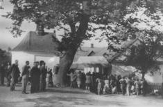 Oslava k&nbsp;nalezení zvonu 1948