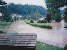 Povodeň červenec 1997
Pohled k&nbsp;Tatenici